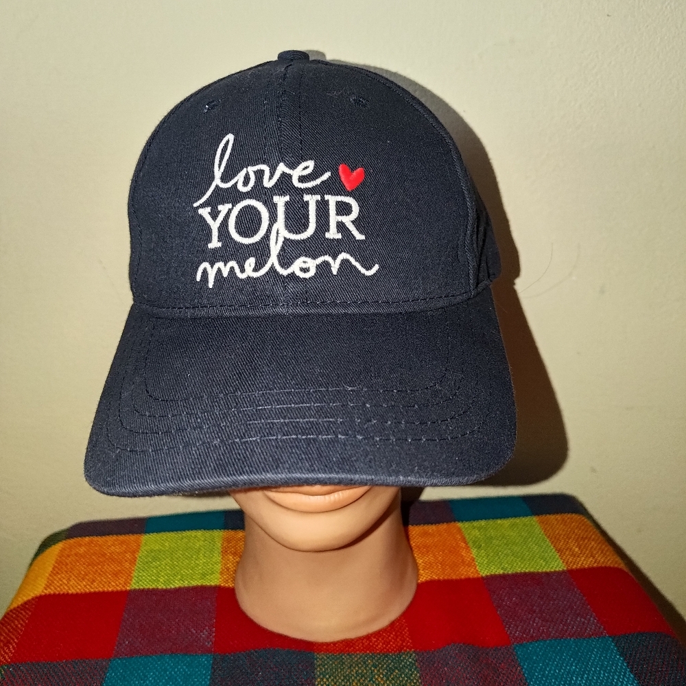 Love Your Melon Embroidered Baseball Strapback Hat View 2